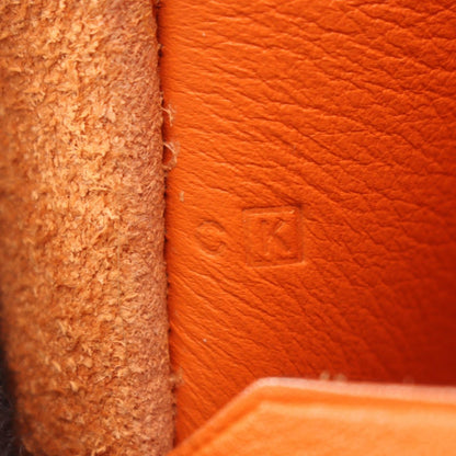 Hermes Shoulder Bag Onimaitou 2 Orange Leather — view 5