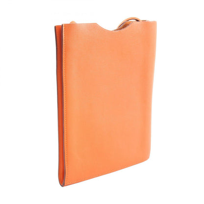 Hermes Shoulder Bag Onimaitou 2 Orange Leather — view 2