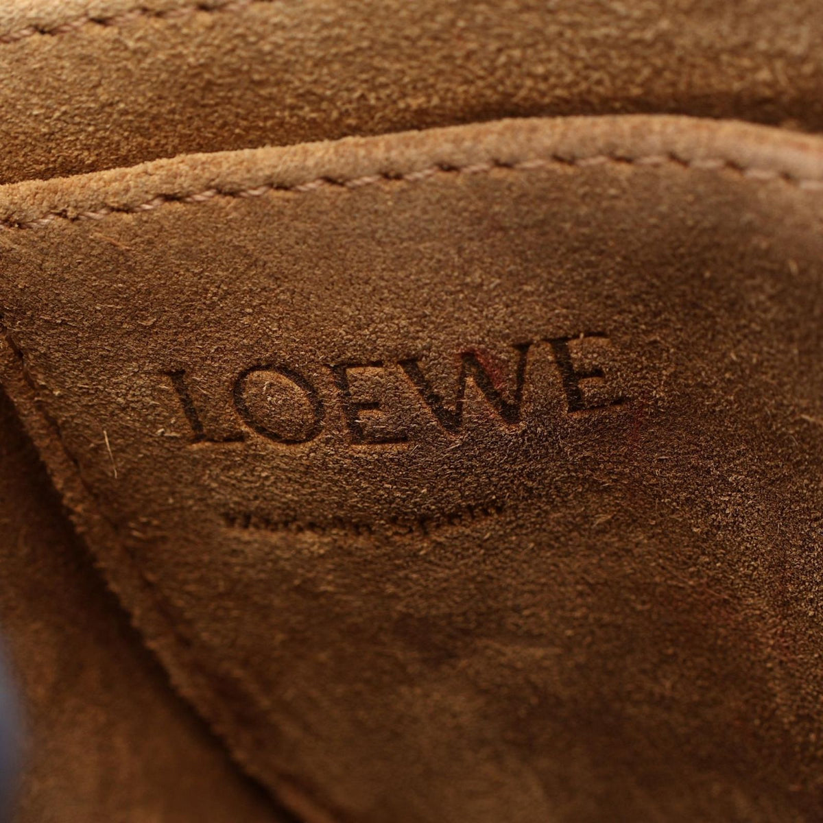 Loewe Waist Bag Gate Brown Leather — view 4