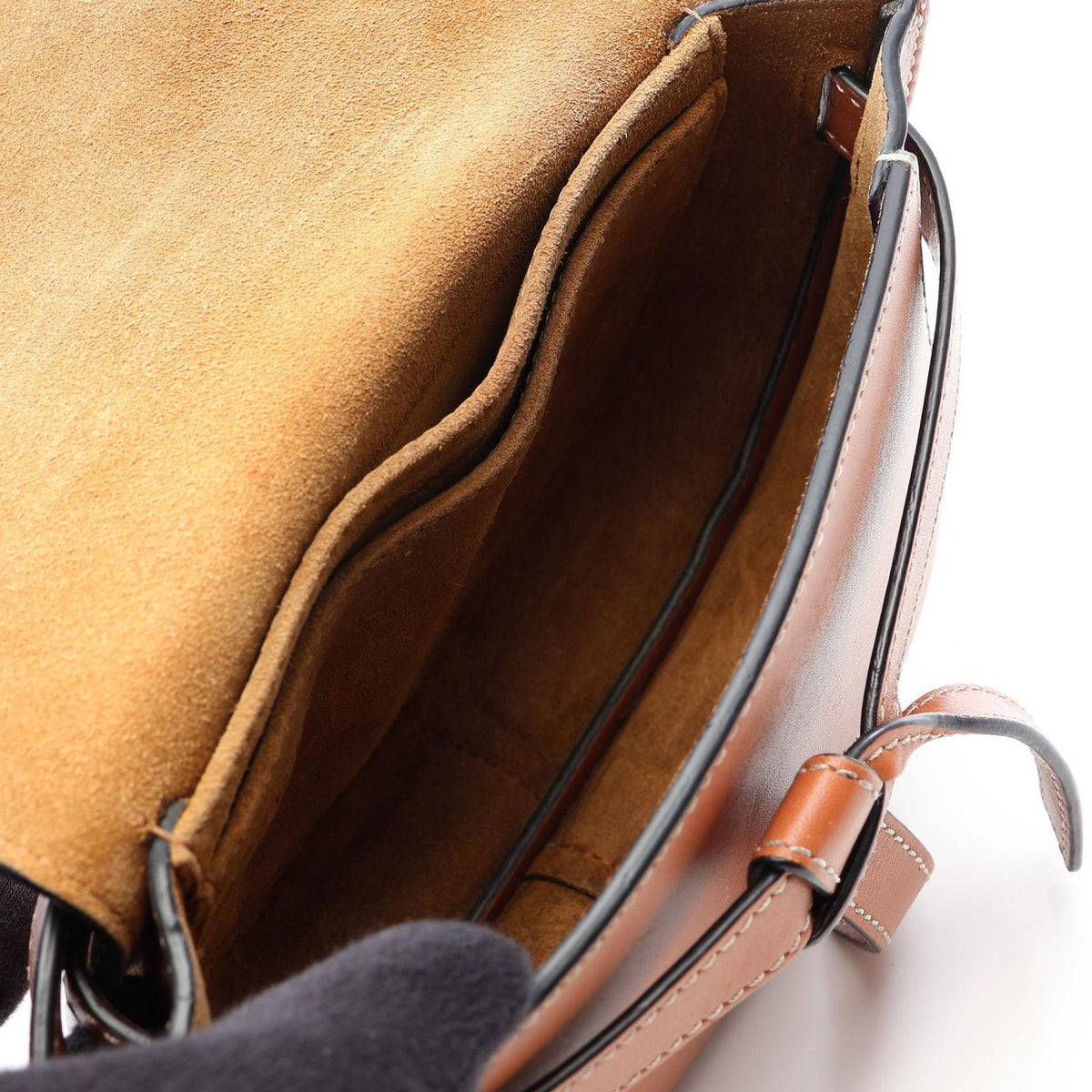 Loewe Waist Bag Gate Brown Leather — view 3
