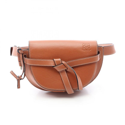 Loewe Waist Bag Gate Brown Leather