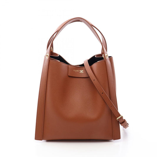 Celine Handbag Small Cubo 2-Way Leather