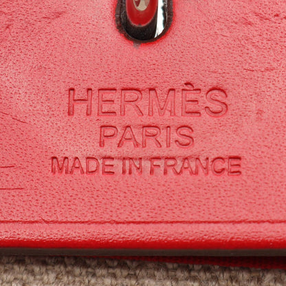 Hermes Handbag Herbag Zip PM Vibrasion 2-Way Bordeaux Fishel Canvas Leather — view 4