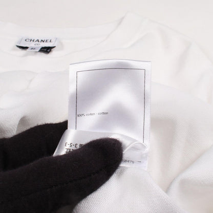 Chanel Short Sleeve T-Shirt Star CC Logo Oversize Cotton — view 4