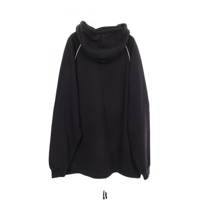 Gucci Hoodie Web Sherry Line Labeled Half Zip Cotton Pullover — view 2