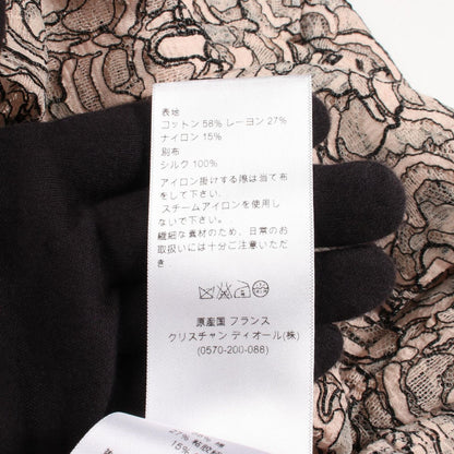 Dior All Lace Short Sleeve Blouse — view 4