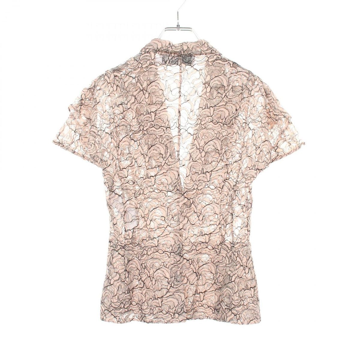 Dior All Lace Short Sleeve Blouse — view 2