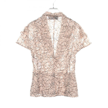 Dior All Lace Short Sleeve Blouse — view 2