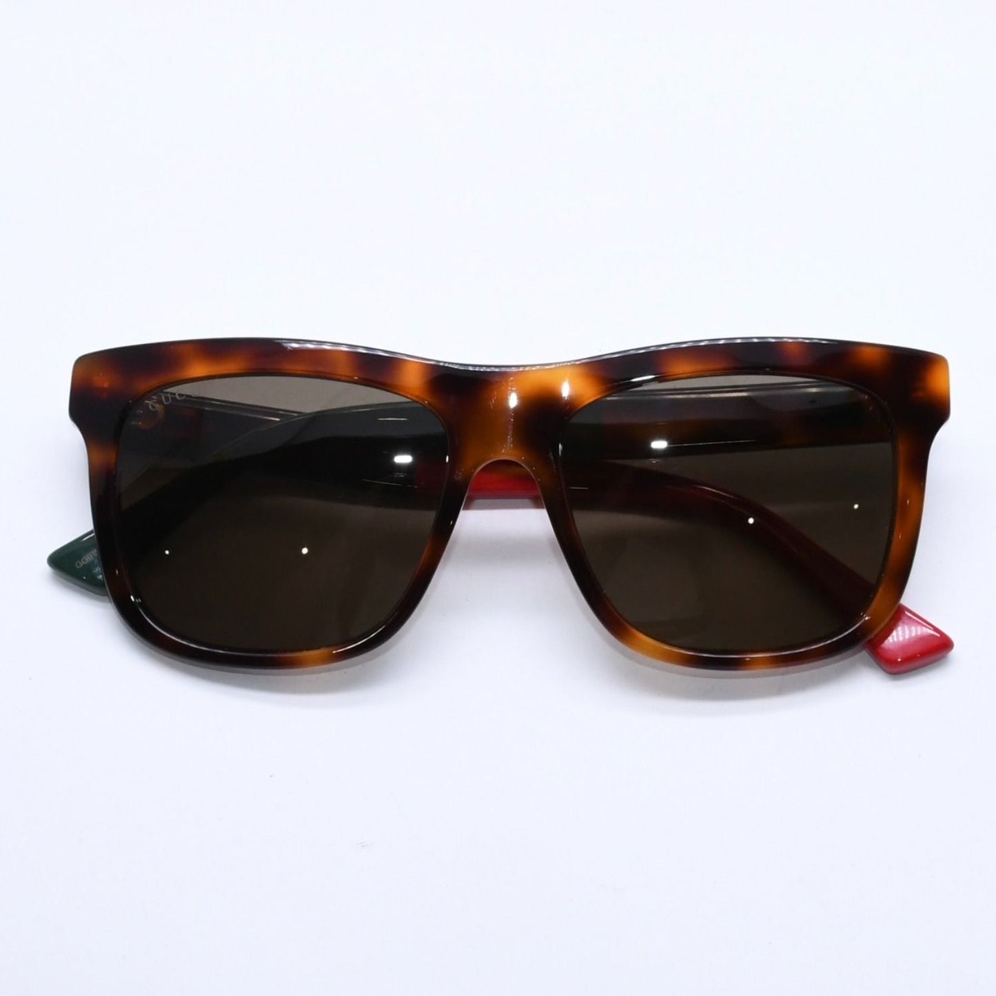 Gucci Sunglasses Brown Red Green Eyewear — view 2