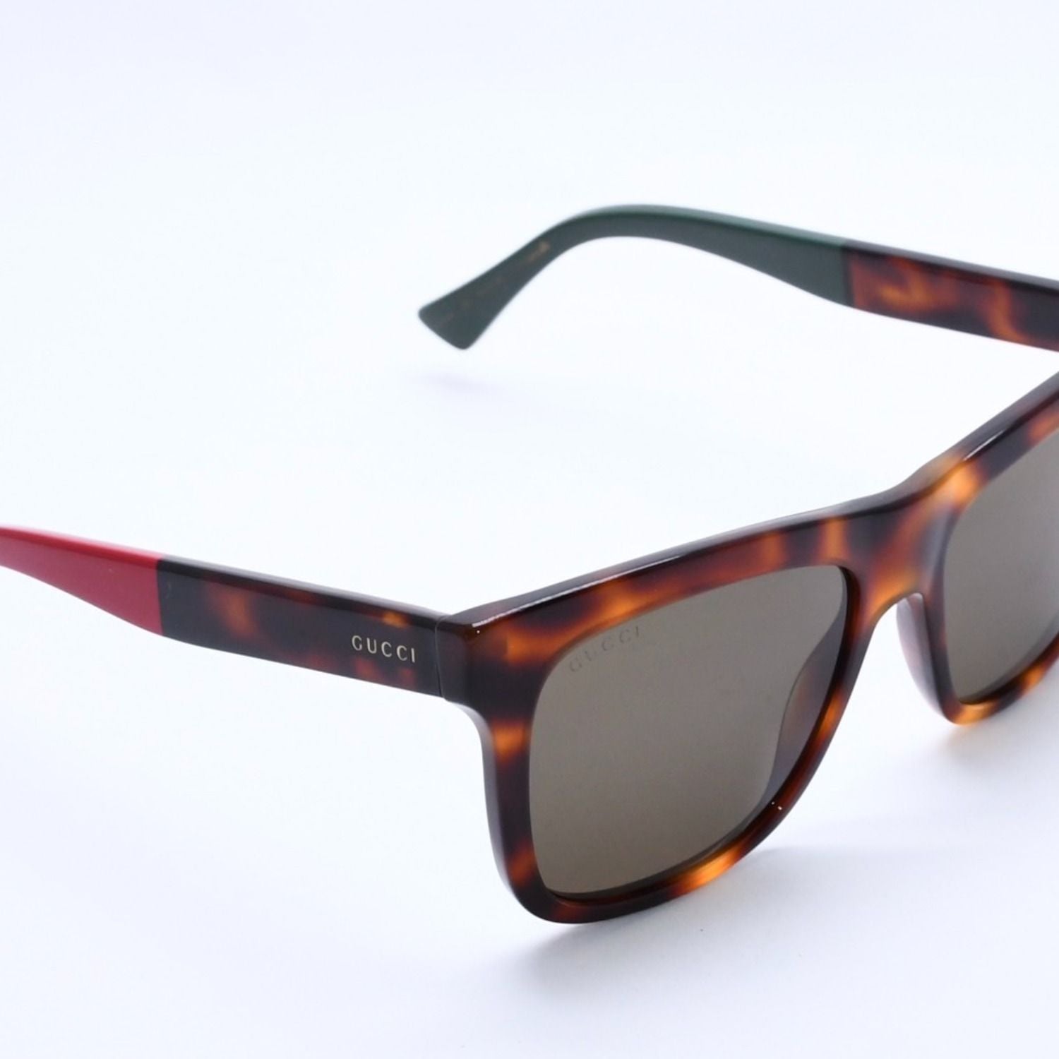 Gucci Sunglasses Brown Red Green Eyewear — view 4