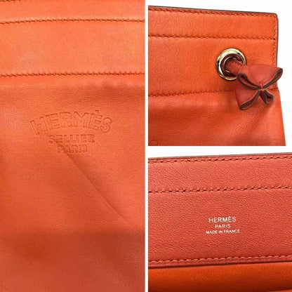 Hermes Sac Ali Nu Mini Shoulder Bag Terracotta Pochette — view 3