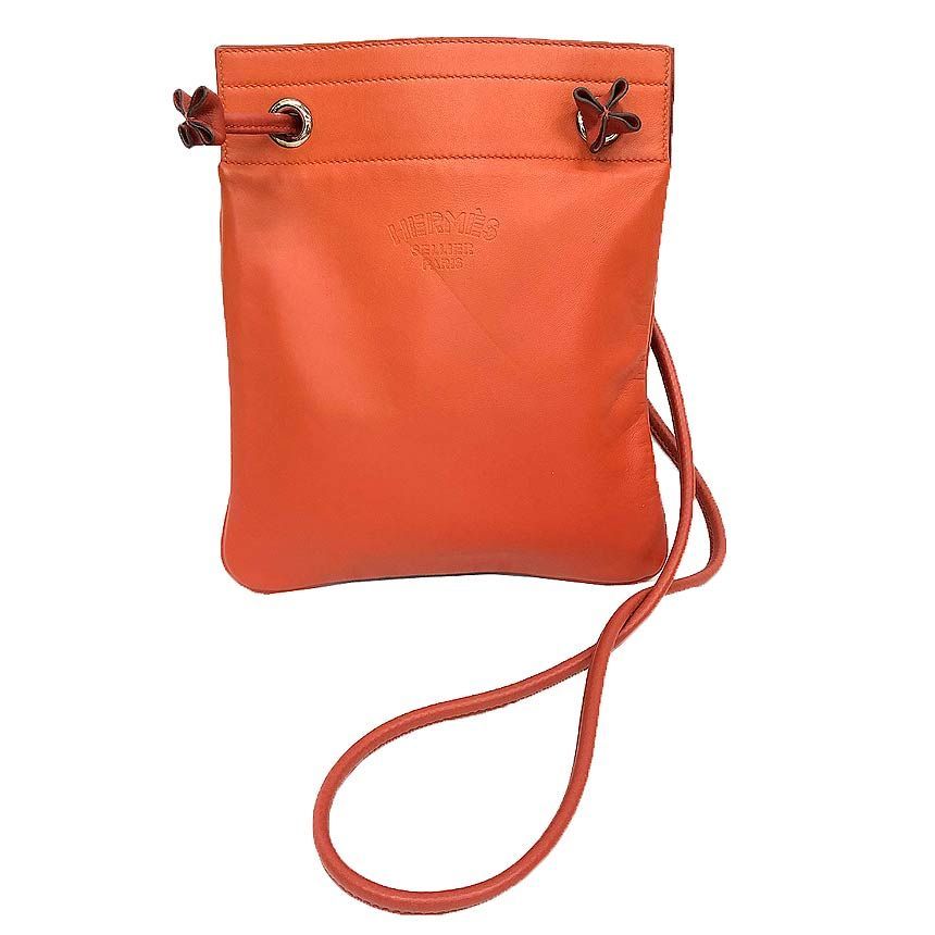 Hermes Sac Ali Nu Mini Shoulder Bag Terracotta Pochette