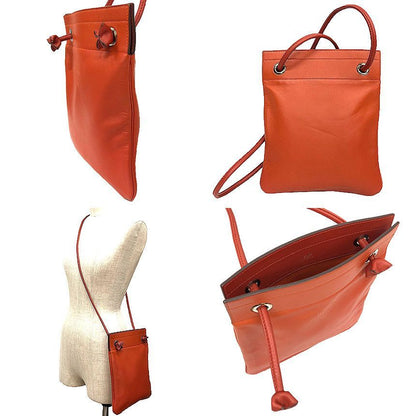 Hermes Sac Ali Nu Mini Shoulder Bag Terracotta Pochette — view 2