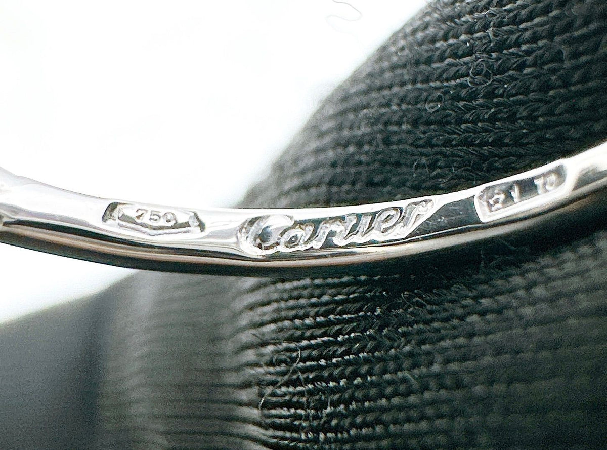 Cartier Hindu Diamond White Gold Ring — view 6