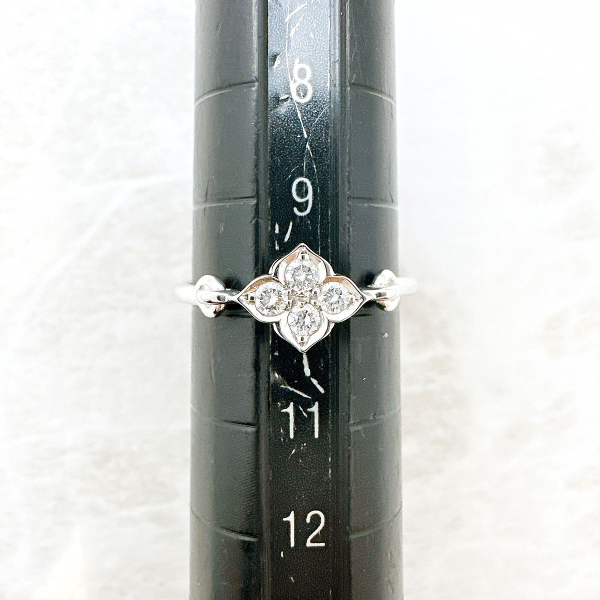 Cartier Hindu Diamond White Gold Ring — view 7