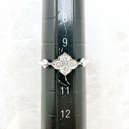 Cartier Hindu Diamond White Gold Ring — view 7