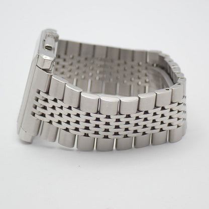 Gucci 138.4 Timeless Rectangle Quartz Watch Silver Dial SS Pawn — view 5
