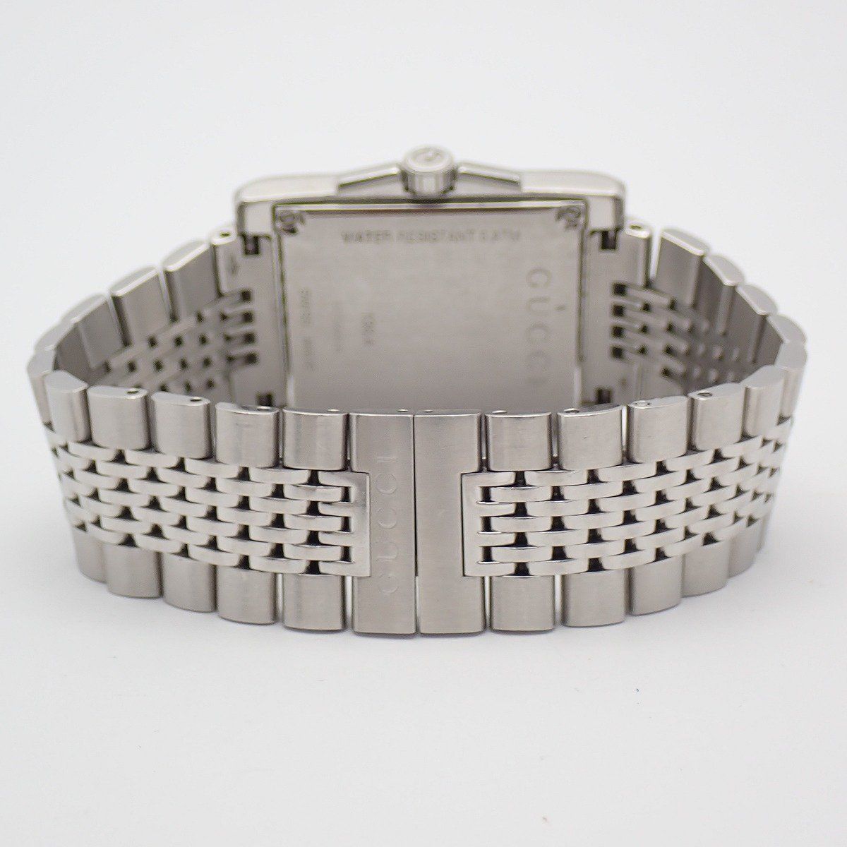 Gucci 138.4 Timeless Rectangle Quartz Watch Silver Dial SS Pawn — view 3
