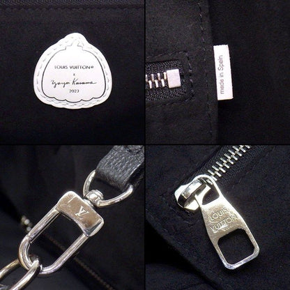 Louis Vuitton Tote Bag LV Yk Neverfull MM Yayoi Kusama Black White Monogram — view 7