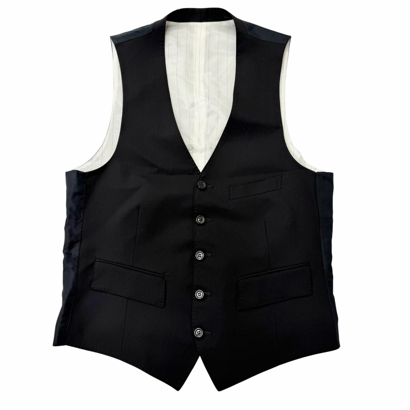 Saint Laurent Vintage Era Rive Gauche Big YSL Three Piece Suits Vest — view 4
