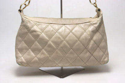 Chanel Quilted GD Leather Shoulder Bag — view 2