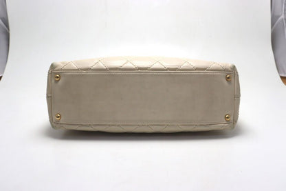 Chanel Quilted GD Leather Shoulder Bag — view 3