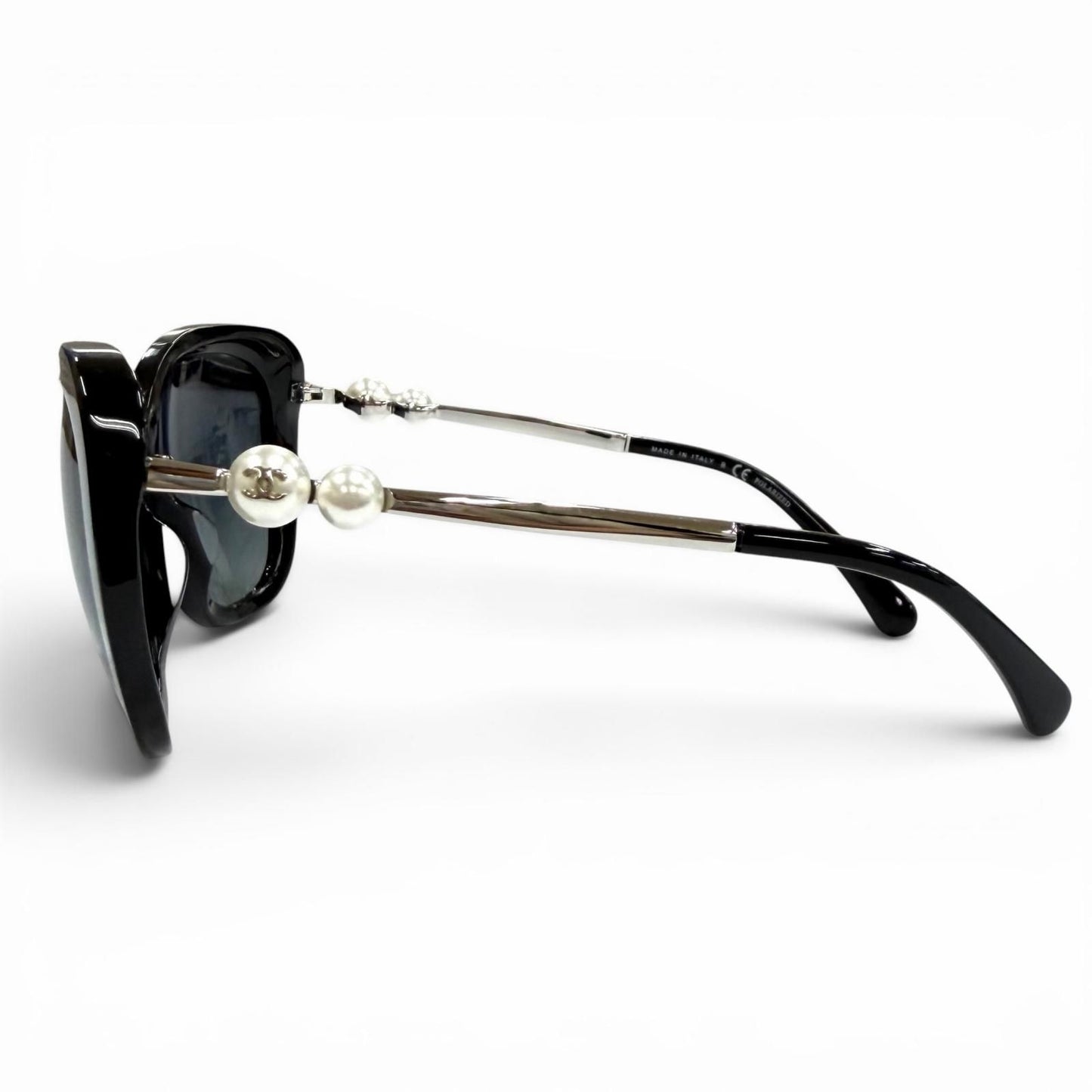 Chanel CC Logo Eco Pearl Square Eyewear — view 6