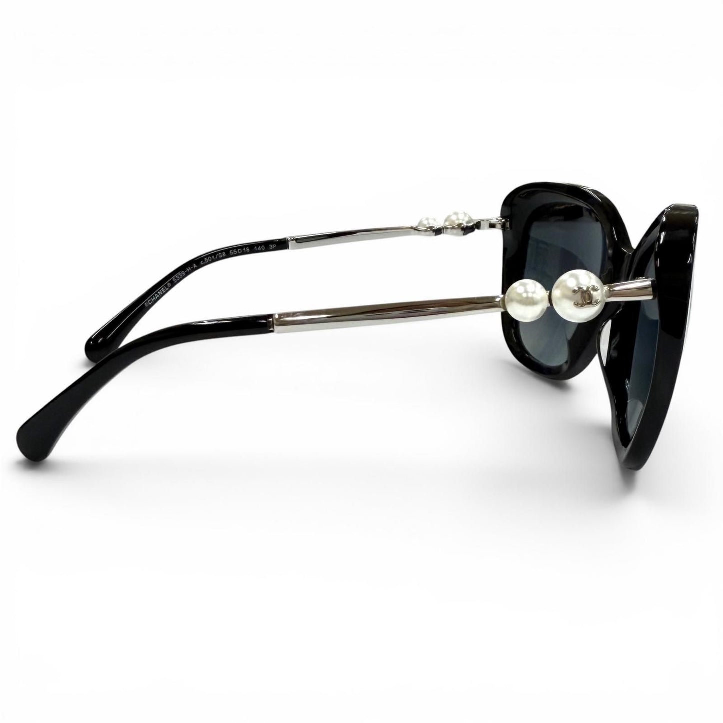 Chanel CC Logo Eco Pearl Square Eyewear — view 5