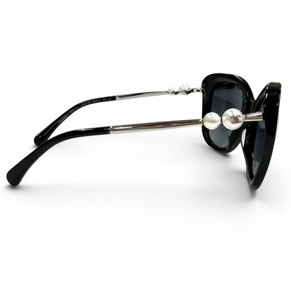 Chanel CC Logo Eco Pearl Square Eyewear — view 5
