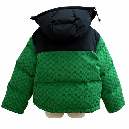 Gucci the North Face GG Padded Short Jacket All Over Pattern Down XS — view 4