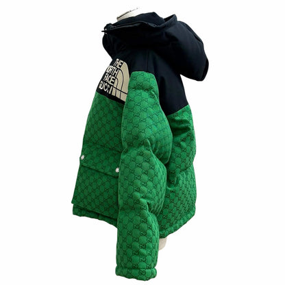 Gucci the North Face GG Padded Short Jacket All Over Pattern Down XS — view 3
