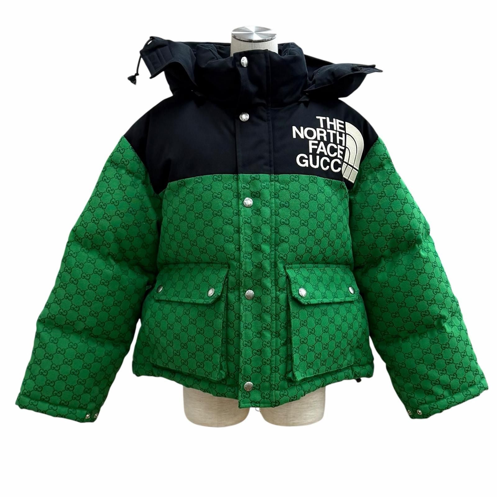 Gucci the North Face GG Padded Short Jacket All Over Pattern Down XS