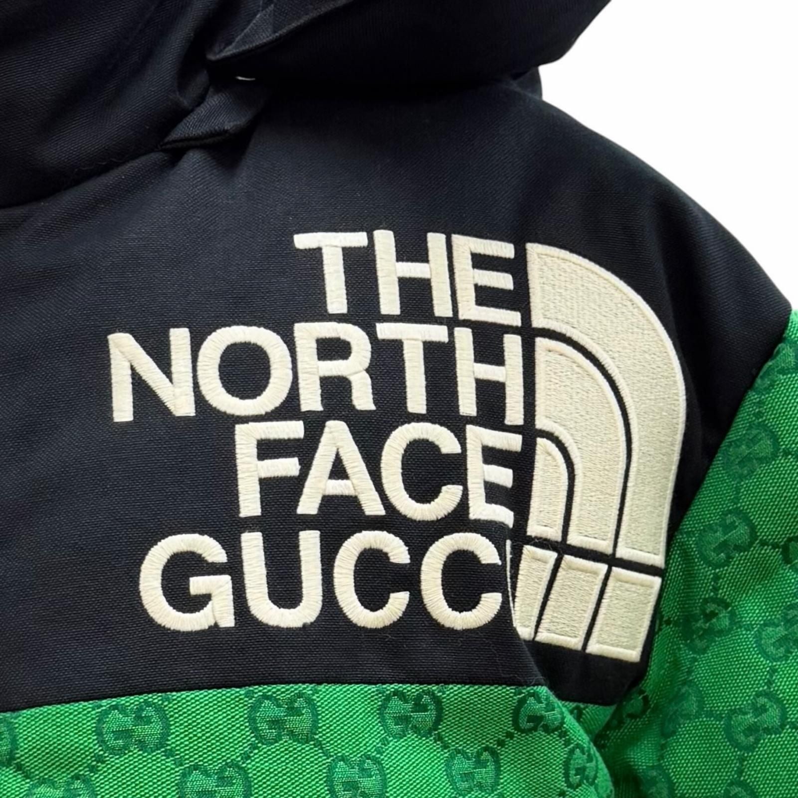Gucci the North Face GG Padded Short Jacket All Over Pattern Down XS — view 6