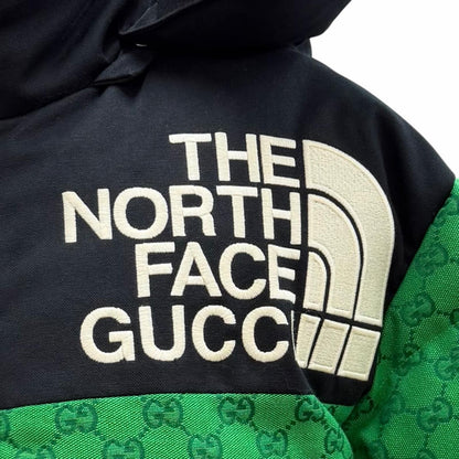 Gucci the North Face GG Padded Short Jacket All Over Pattern Down XS — view 6