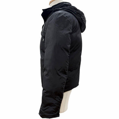 Gucci Vintage Wool Era Logo Button Reversible Down Jacket 44 — view 4