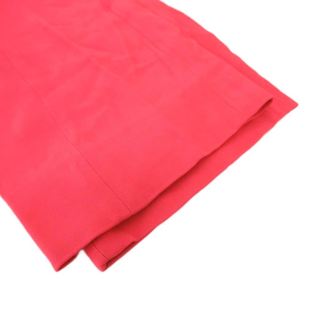 Miu Miu Pants 40 Pink Stretch Straight Silhouette SJ — view 4