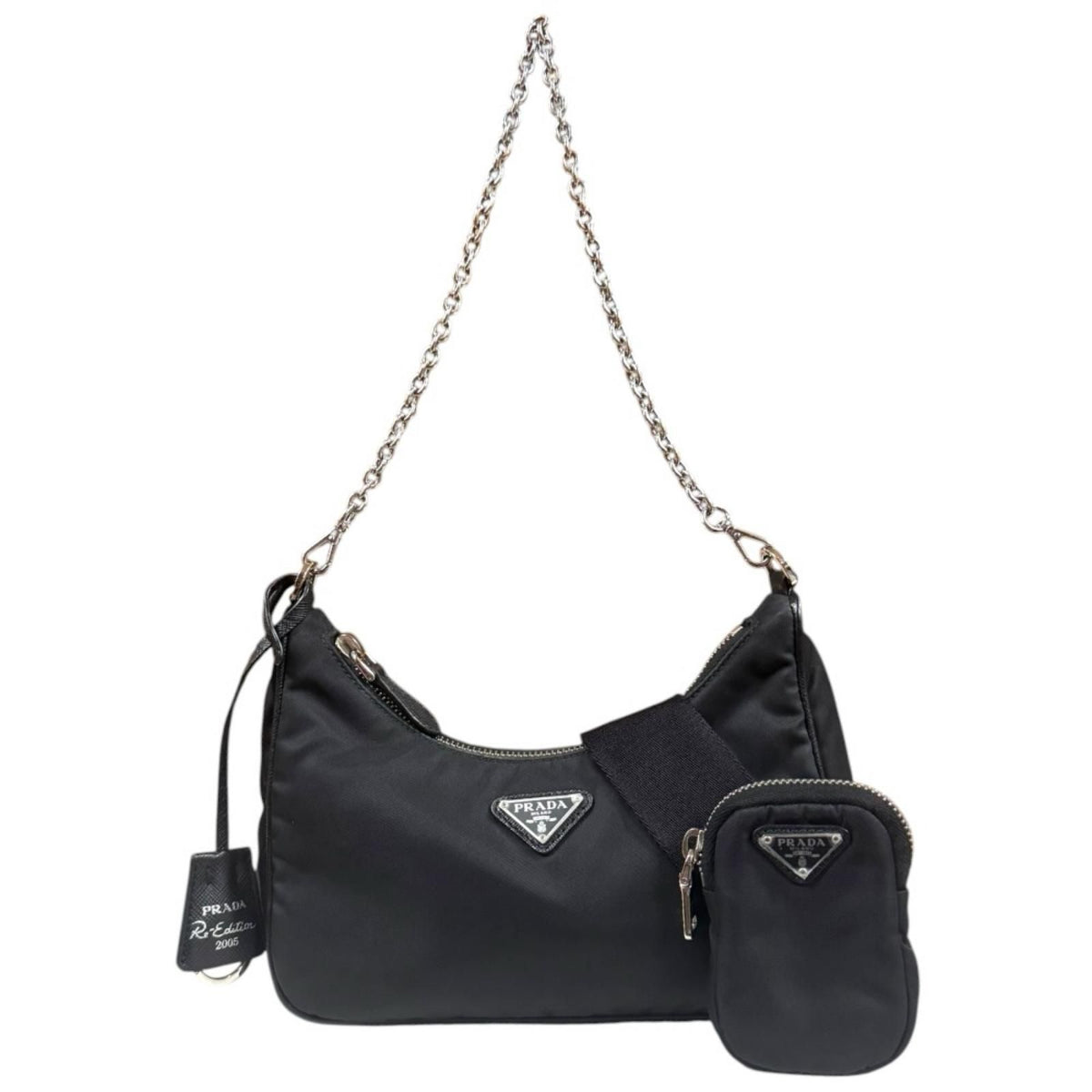 Prada Re Edition Shoulder Bag Nylon Black