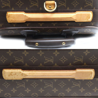 Louis Vuitton Pegase 60 Suitcase Monogram Brown Travel — view 5
