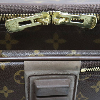 Louis Vuitton Pegase 60 Suitcase Monogram Brown Travel — view 7
