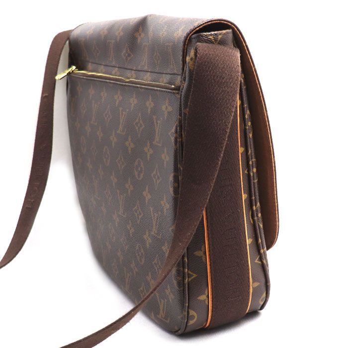 Louis Vuitton Messenger Beaubourg MM Shoulder Bag Monogram Brown — view 2