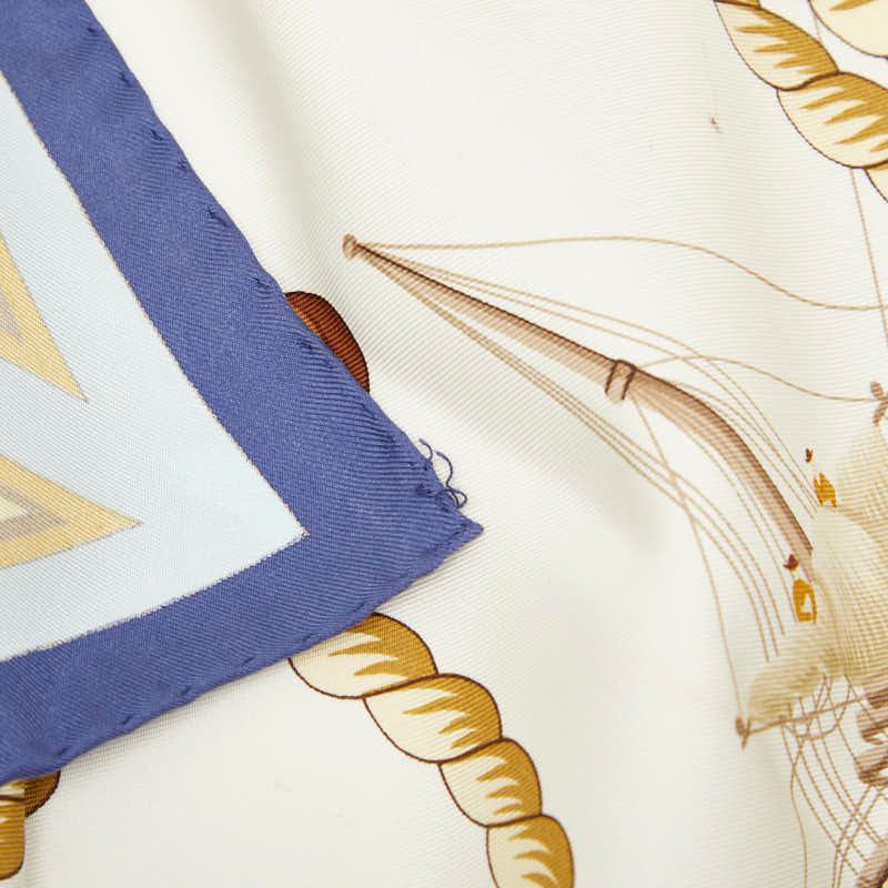 Hermes Carre 90 Tribord Scarf Multicolor Silk — view 5