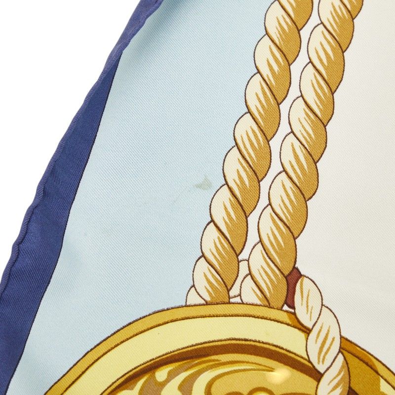 Hermes Carre 90 Tribord Scarf Multicolor Silk — view 4