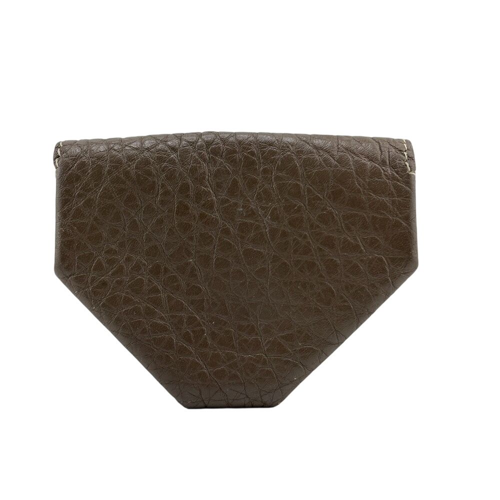 Hermes Coin Purse Levain Quatre Leather Case Gray — view 2
