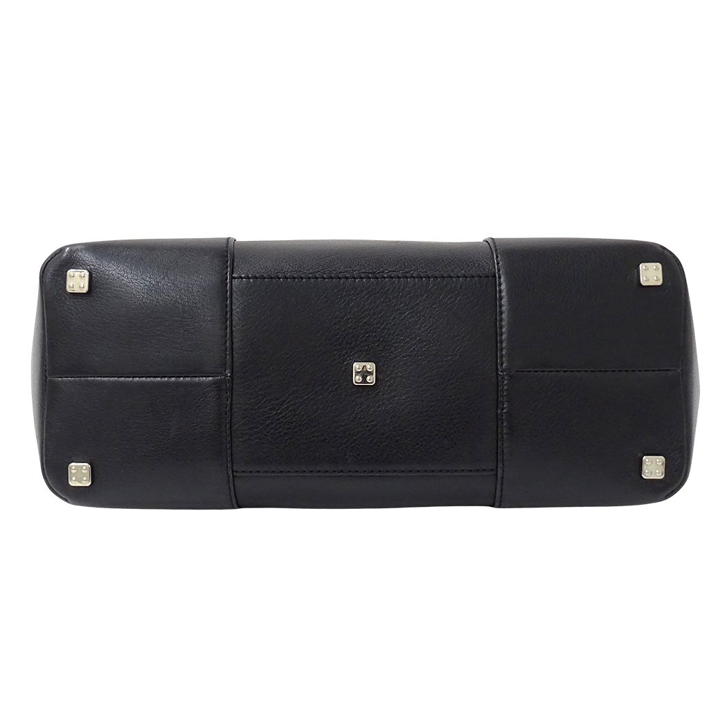 Loewe Bag Handbag Justa Leather Black — view 3