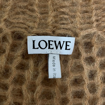 Loewe Anagram Mohair Knit S Brown Sweater — view 6