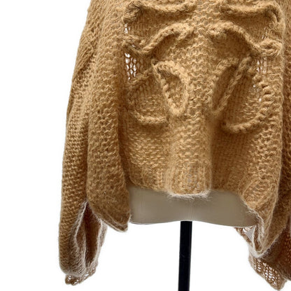 Loewe Anagram Mohair Knit S Brown Sweater — view 3