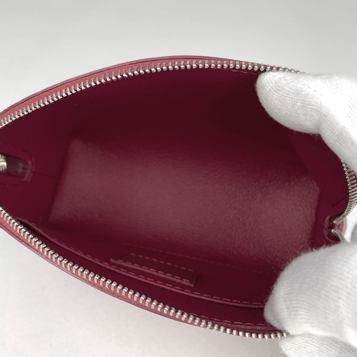 Louis Vuitton Pochette Cosmetic Makeup Pouch Epi Fuchsia — view 5