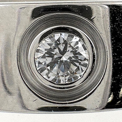 Cartier Mini Love Ring Half Diamond Pave — view 2