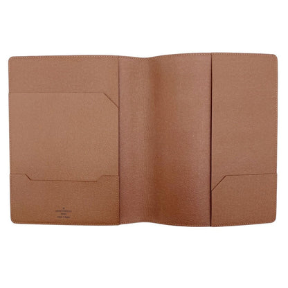 Louis Vuitton Monogram Note Cover Agenda Bureau Notebook Brown — view 8