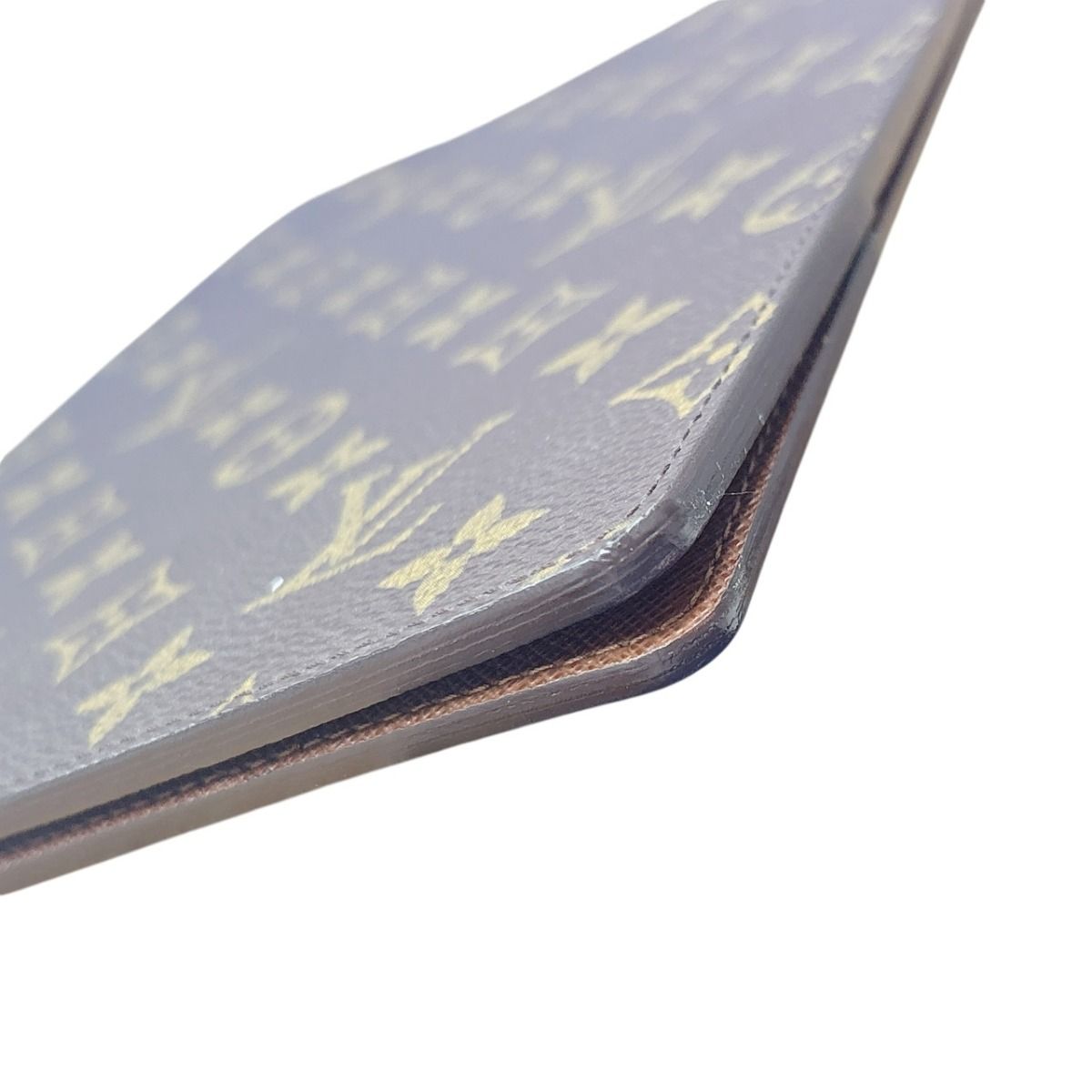 Louis Vuitton Monogram Note Cover Agenda Bureau Notebook Brown — view 7